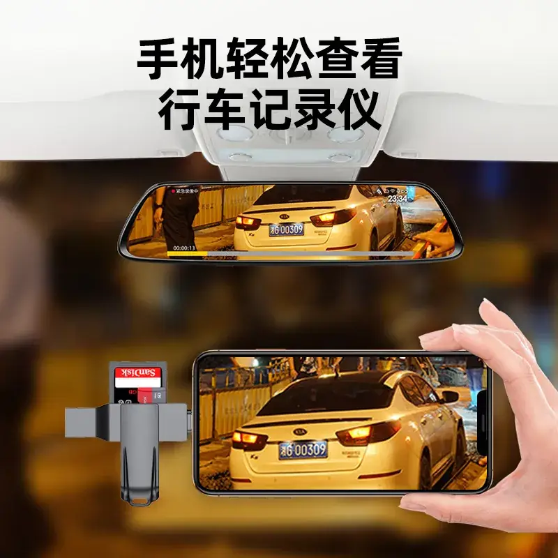 Dual-Card USB3.0 Phone Camera Reader