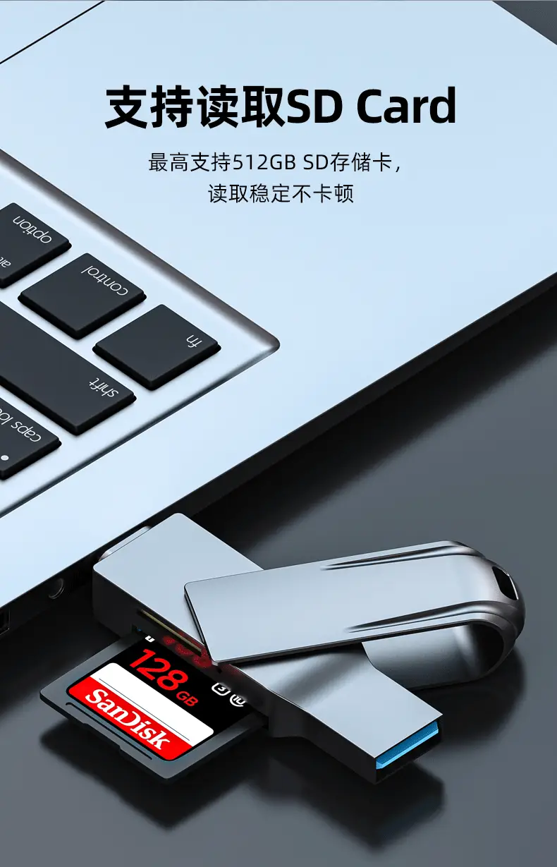 Dual-Card USB3.0 Phone Camera Reader — feature 8