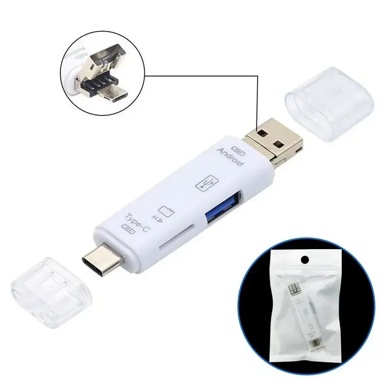 Dual-Card USB3.0 Phone Camera Reader