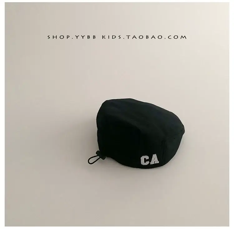 Baby's Blue Korean-style Beret Cap Adjustable Forward — feature 10