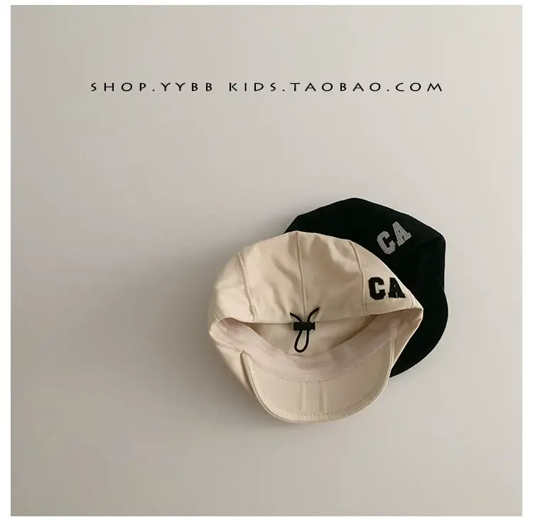 Baby's Blue Korean-style Beret Cap Adjustable Forward — feature 8