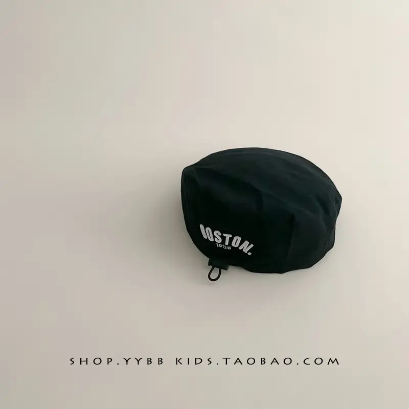 Baby's Blue Korean-style Beret Cap Adjustable Forward - Image 10