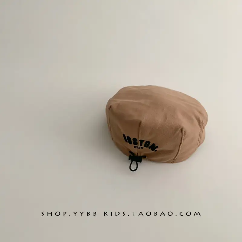 Baby's Blue Korean-style Beret Cap Adjustable Forward - Image 11