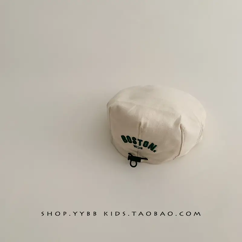 Baby's Blue Korean-style Beret Cap Adjustable Forward - Image 9