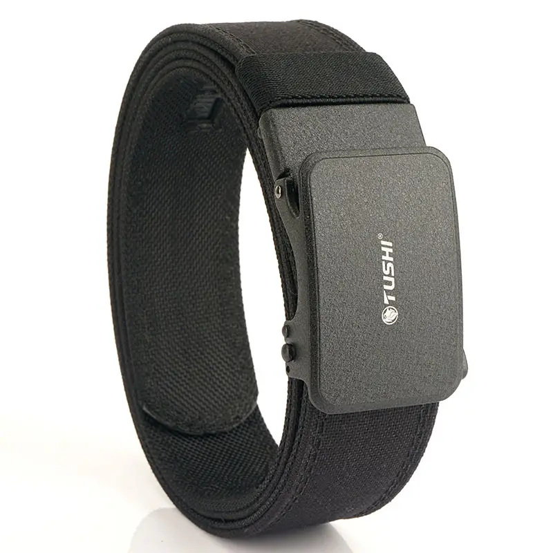 Men's Tactical Shooting Belt Gray Automatic Buckle