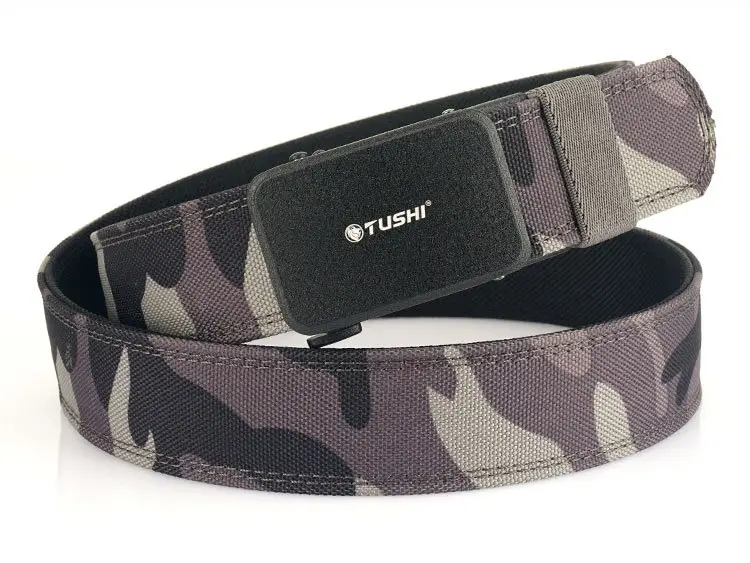 Men's Tactical Shooting Belt Gray Automatic Buckle β feature 21
