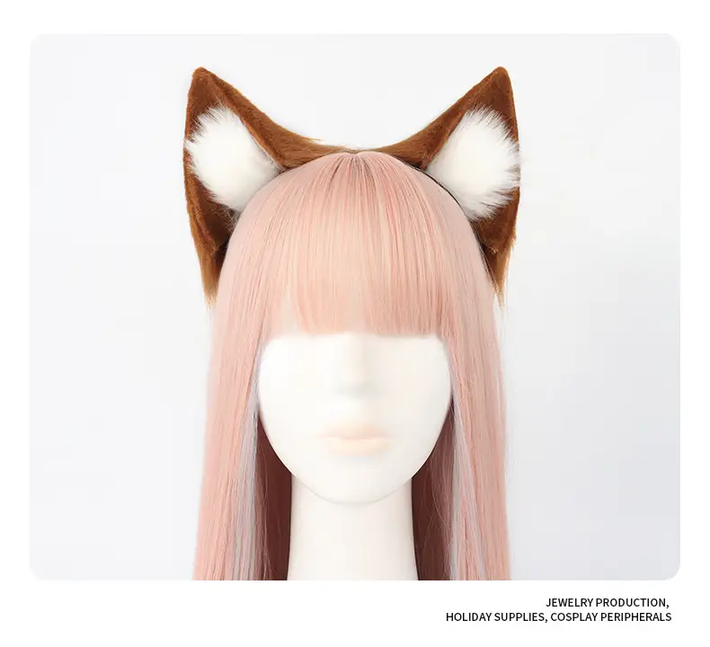 Fox Ear Headband Plush Cosplay Accessories — feature 12