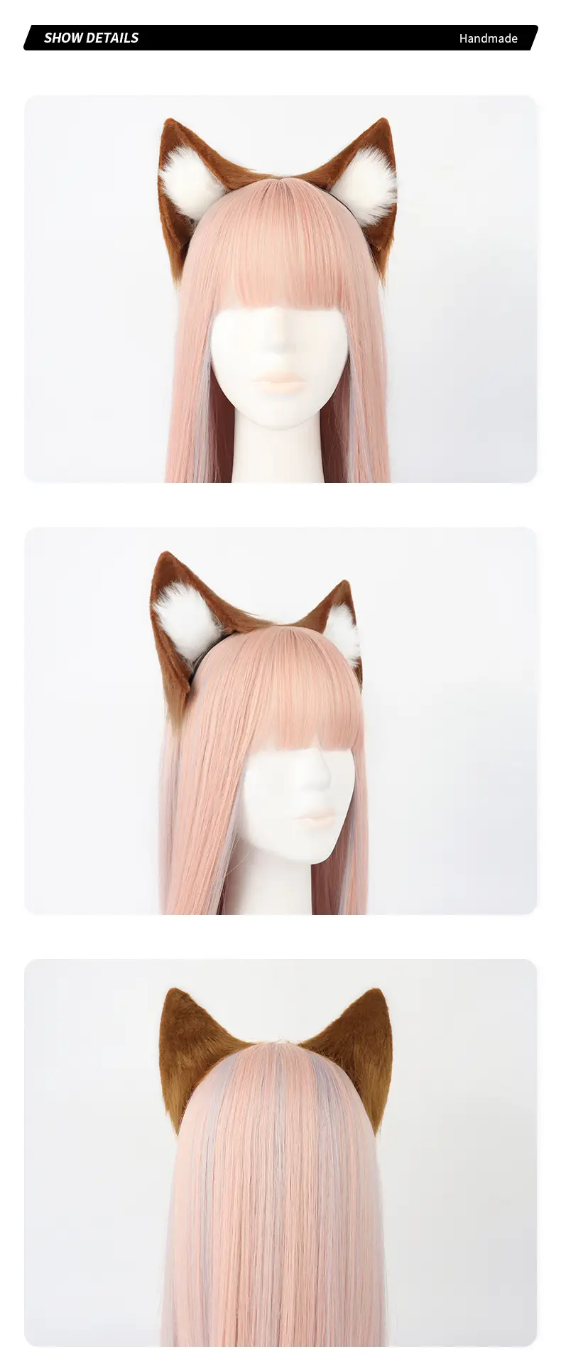 Fox Ear Headband Plush Cosplay Accessories — feature 16