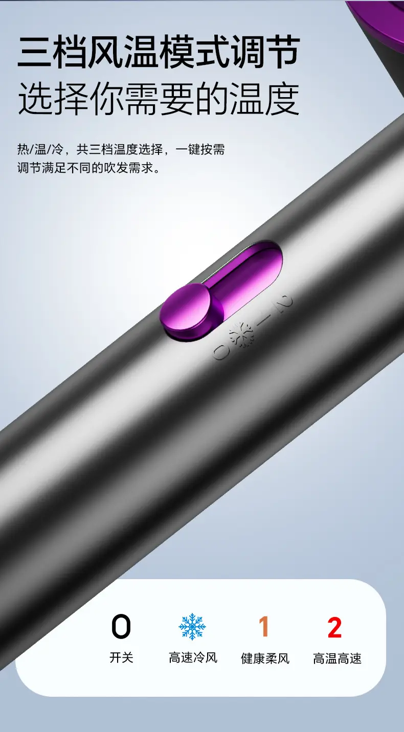 Pink Hair Dryer with Negative Ion Technology — feature 19