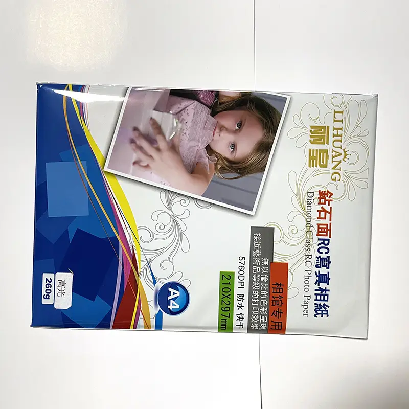 Li Huang A4 photo paper 5 inch 6 inch 7 inch 4R high gloss waterproof A3 inkjet photo paper RC suede wedding photo paper — feature 13