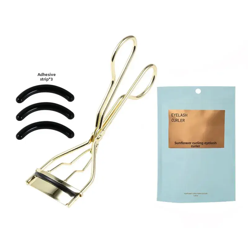 Wide Angle Eyelash Curler 3.5cm Gold - Image 12