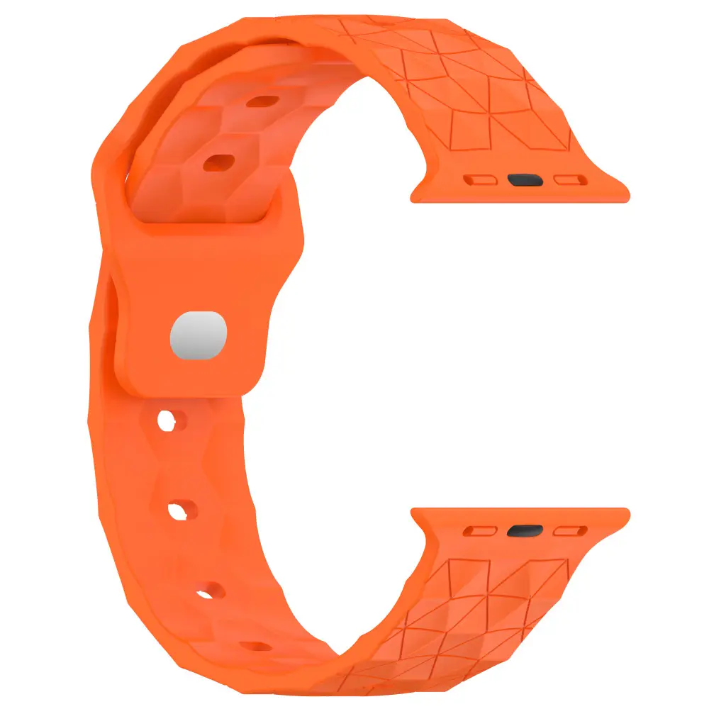 Apple Watch with Orange Silicone Band 49mm — feature 10