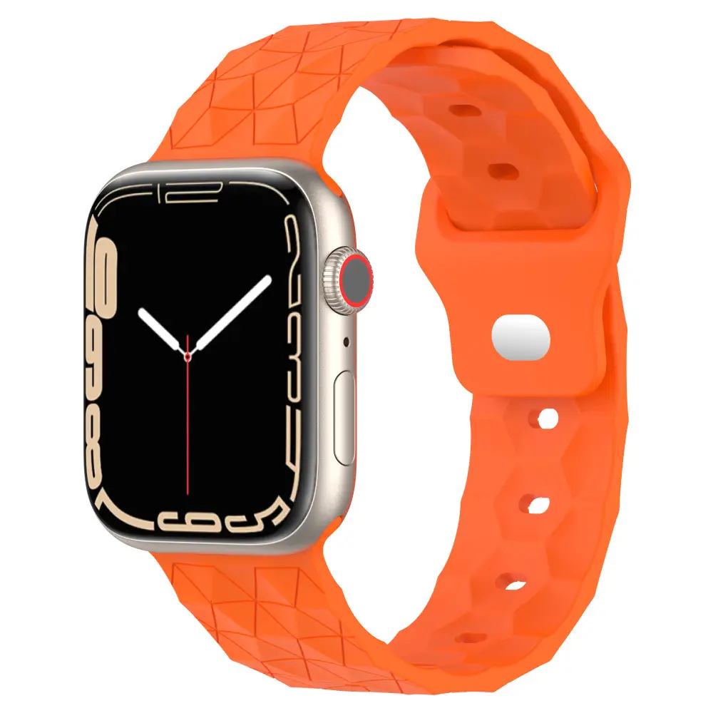 Apple Watch with Orange Silicone Band 49mm — feature 8