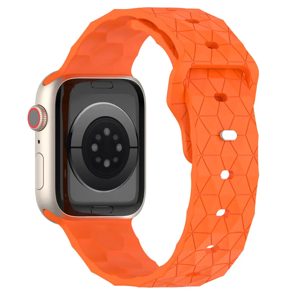 Apple Watch with Orange Silicone Band 49mm — feature 9