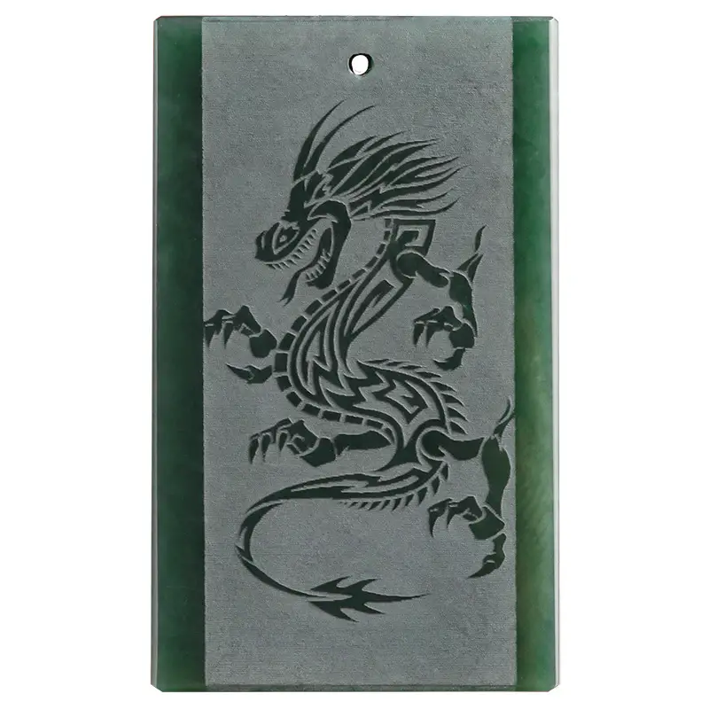 Genuine Jade Dragon Pendant for Men Women - Image 5