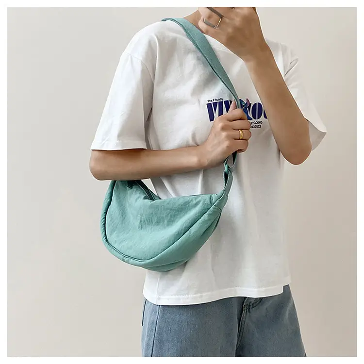 Women Green Canvas Crossbody Bag Casual Sports — feature 17