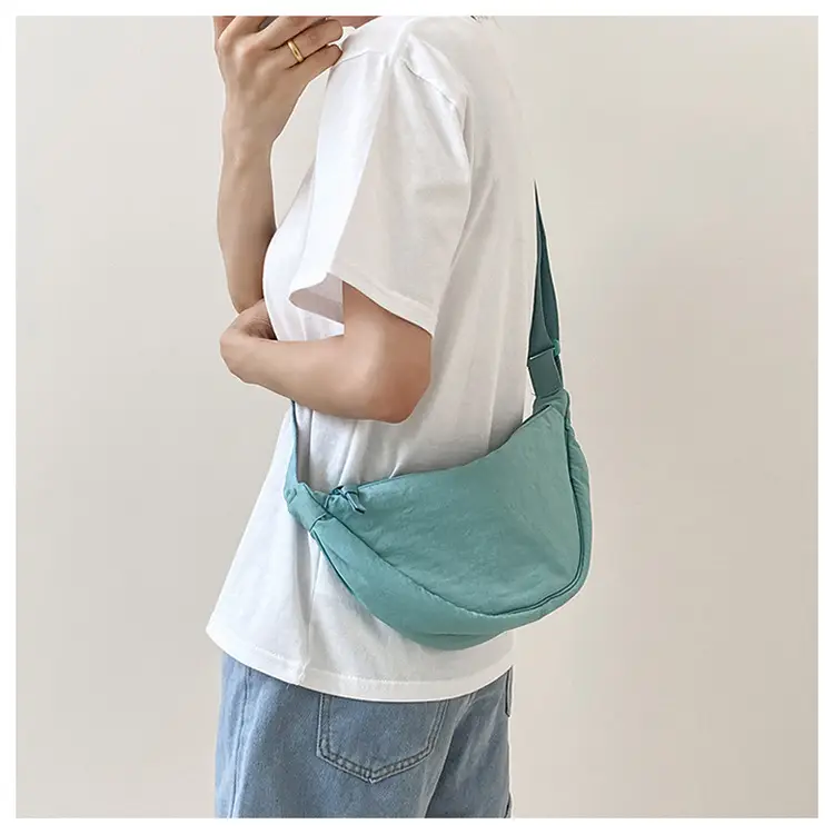 Women Green Canvas Crossbody Bag Casual Sports — feature 19