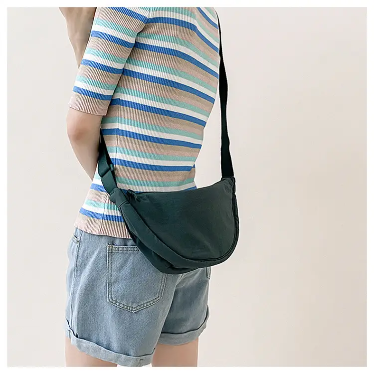 Women Green Canvas Crossbody Bag Casual Sports — feature 31