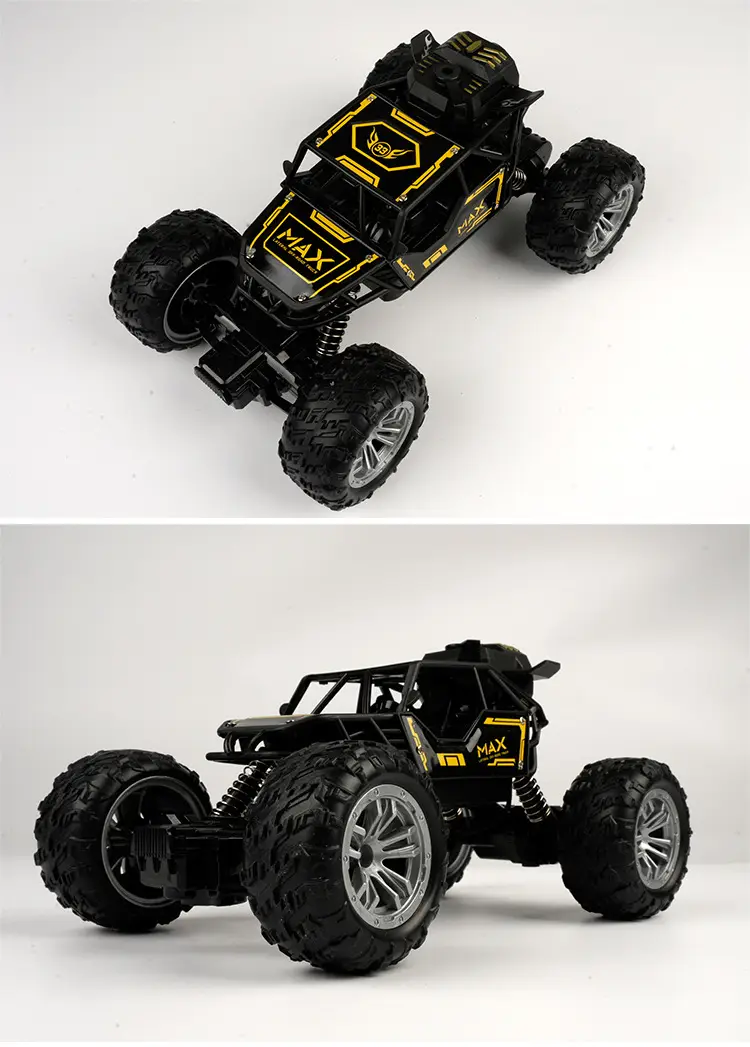 Children's four-way remote control alloy off-road vehicle high-speed climbing car 1:18 boys toy stall wholesale supply — feature 15