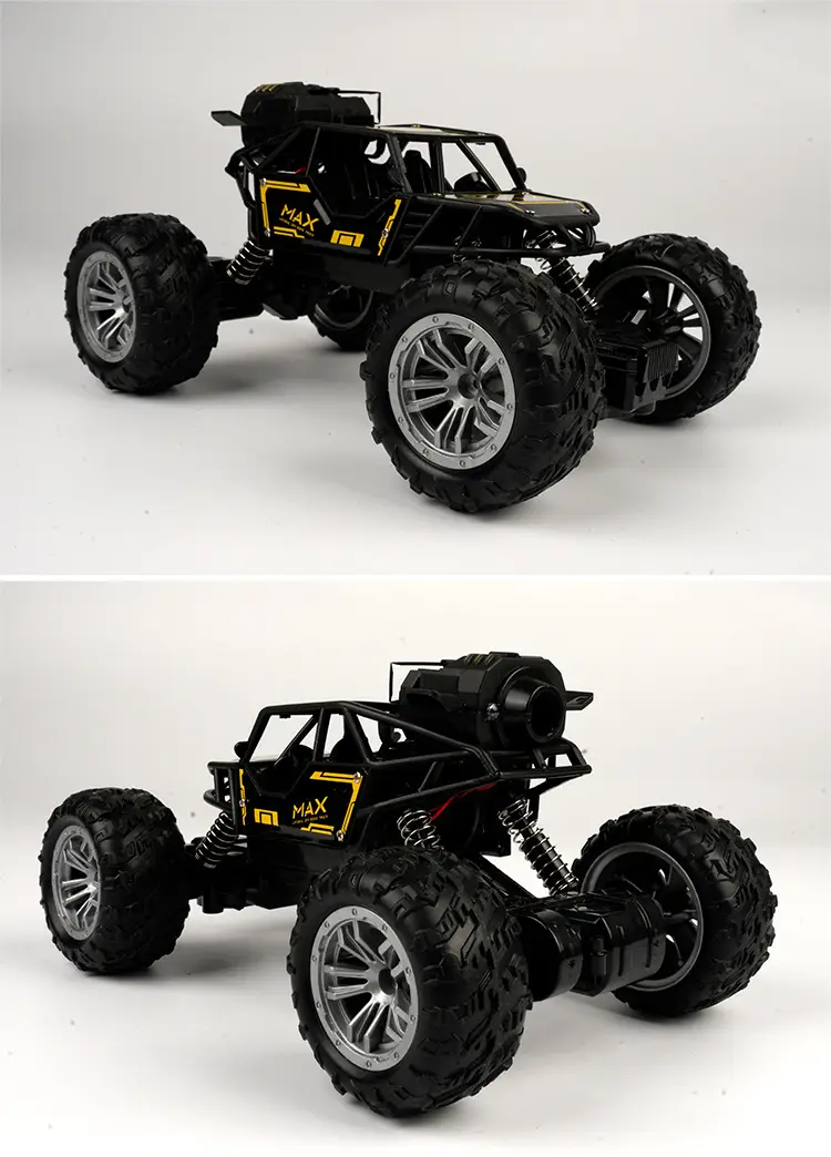 Children's four-way remote control alloy off-road vehicle high-speed climbing car 1:18 boys toy stall wholesale supply — feature 16