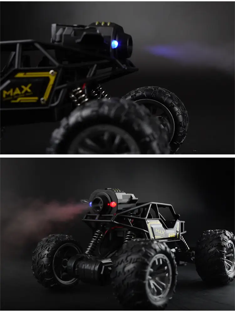 Children's four-way remote control alloy off-road vehicle high-speed climbing car 1:18 boys toy stall wholesale supply — feature 18