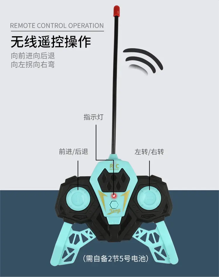 Children's four-way remote control alloy off-road vehicle high-speed climbing car 1:18 boys toy stall wholesale supply — feature 5
