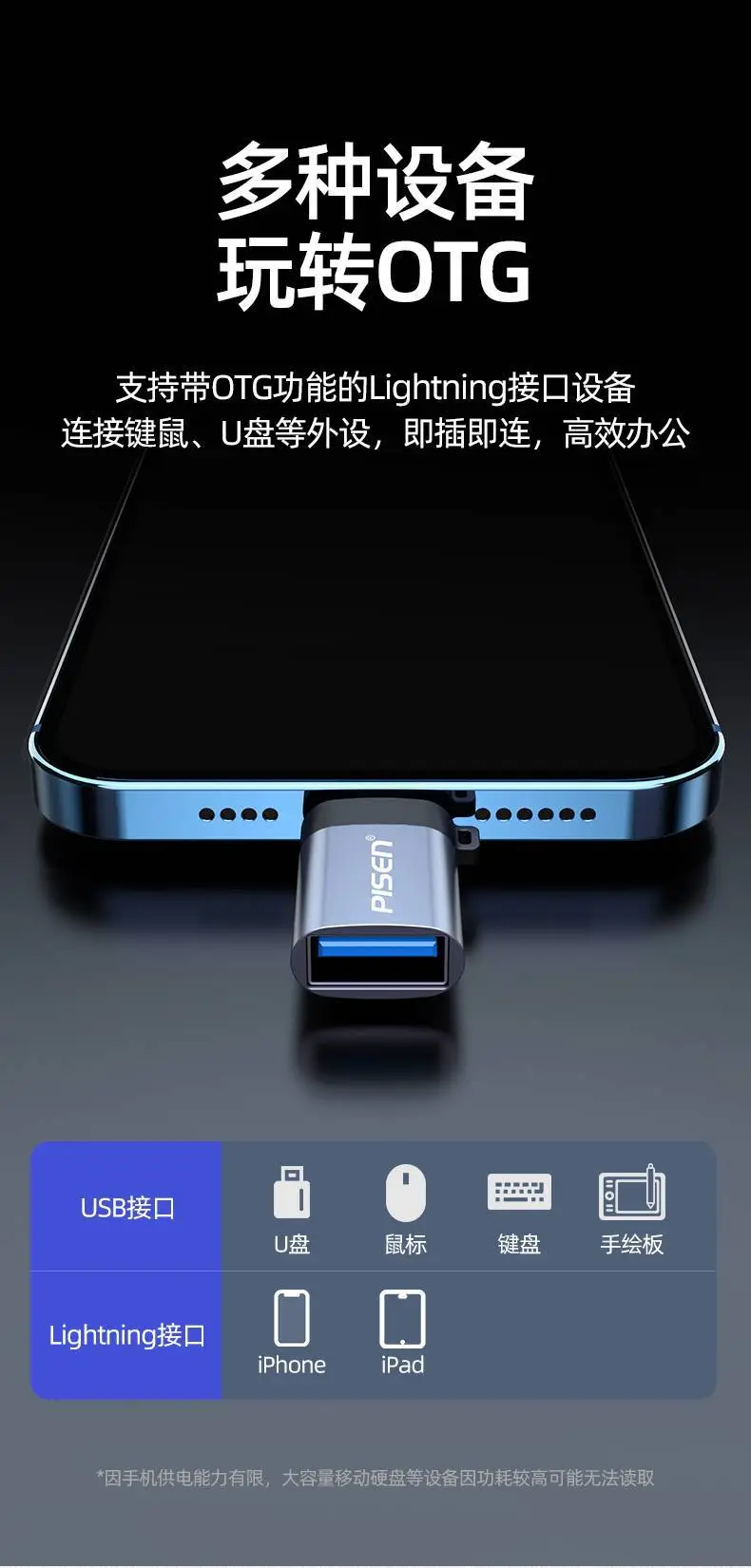 Pinsheng USB 2.0 Lightning Pad for iPad — feature 4