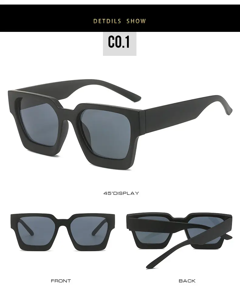 Modern Retro Sunglasses for Men Women Cross-border — feature 7