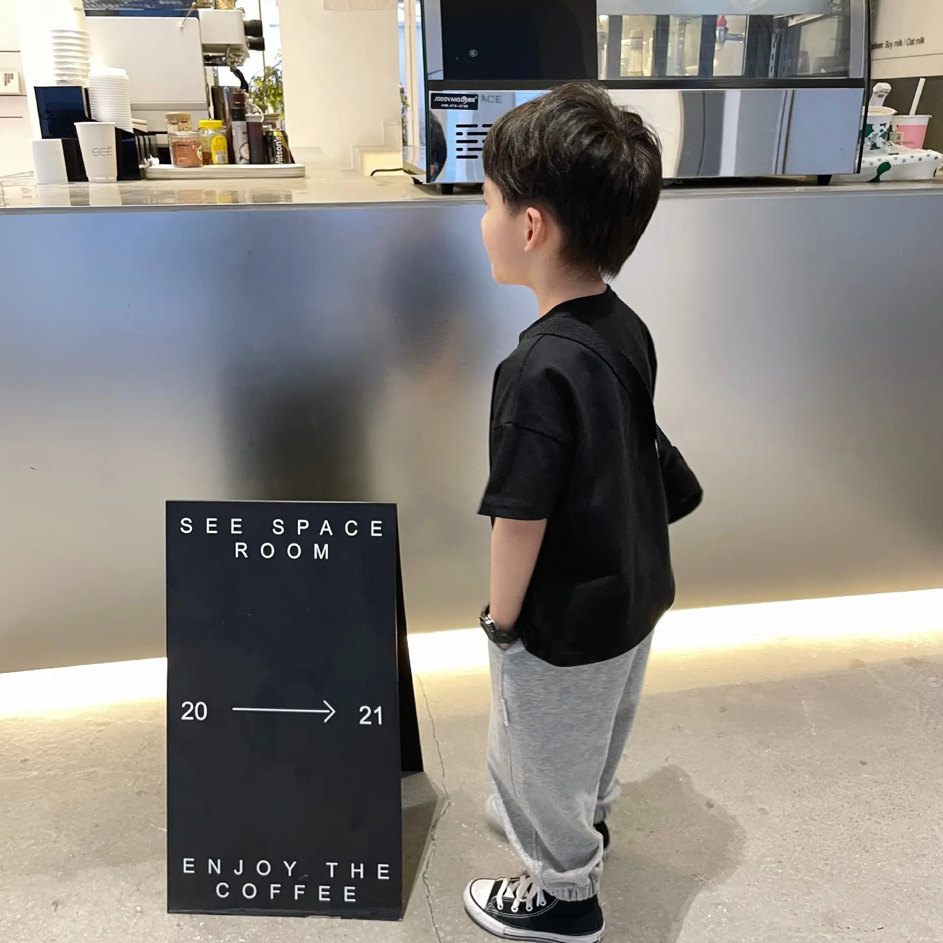 Boys T-Shirt Black Short Sleeve Pure Cotton Summer - Image 5