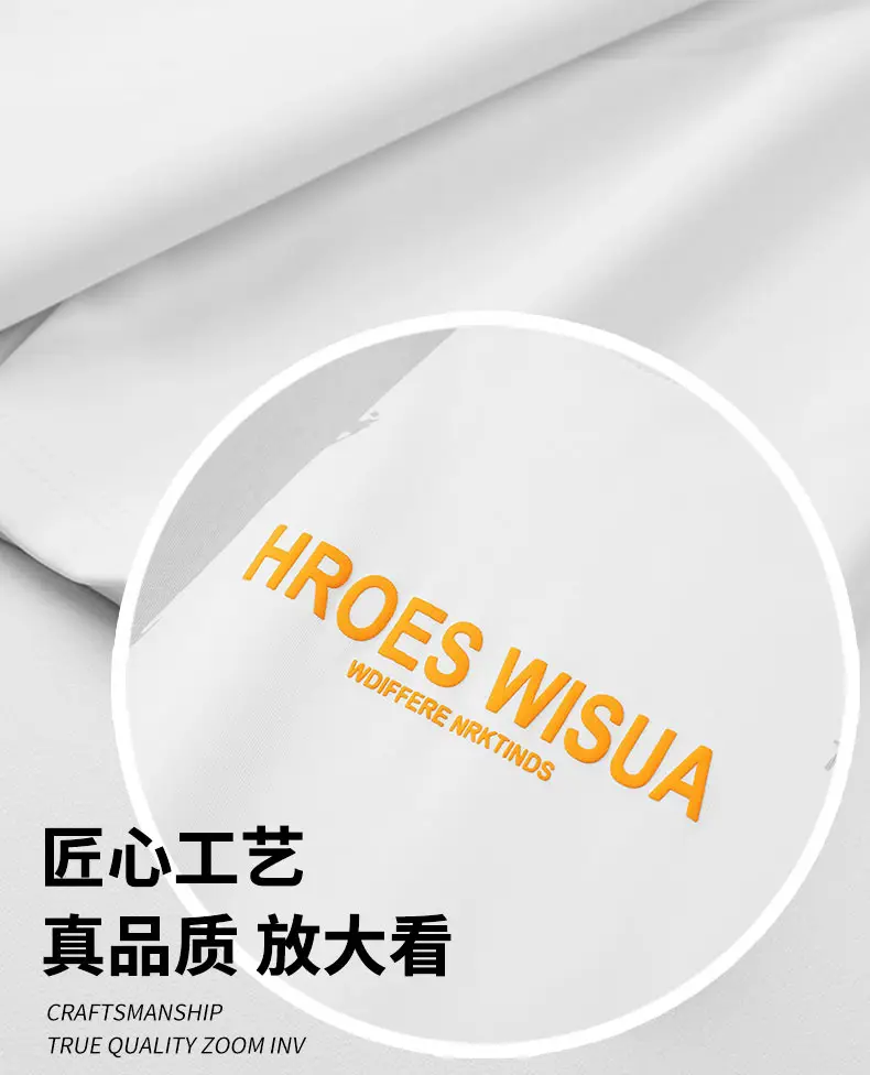 Men Printed T-Shirt Fat Plus Size Loose Sleeve Summer — feature 6
