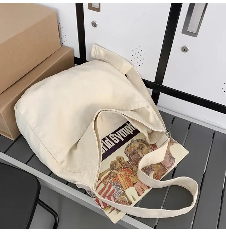 Large Canvas Bag for Men Women Retro Style Shoulder Crossbody — feature 17