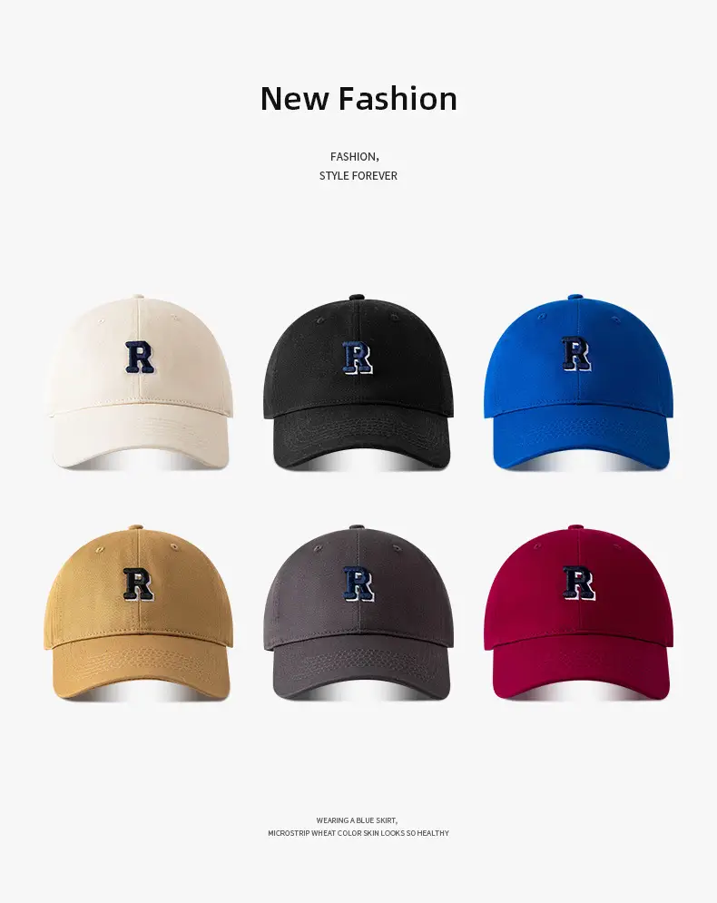 Women Letter Embroidered Baseball Cap Maroon Large — feature 3