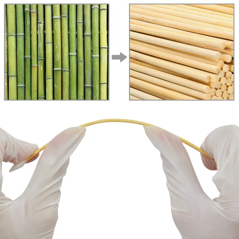 6inch Cotton Swabs Bamboo Stick Makeup Applicators — feature 5