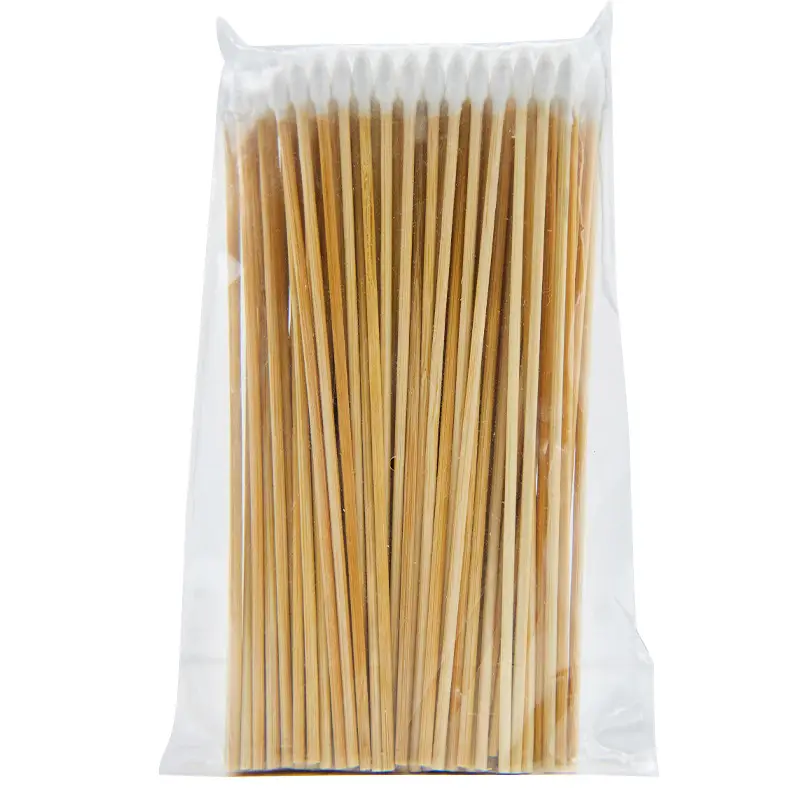 6inch Cotton Swabs Bamboo Stick Makeup Applicators — feature 6