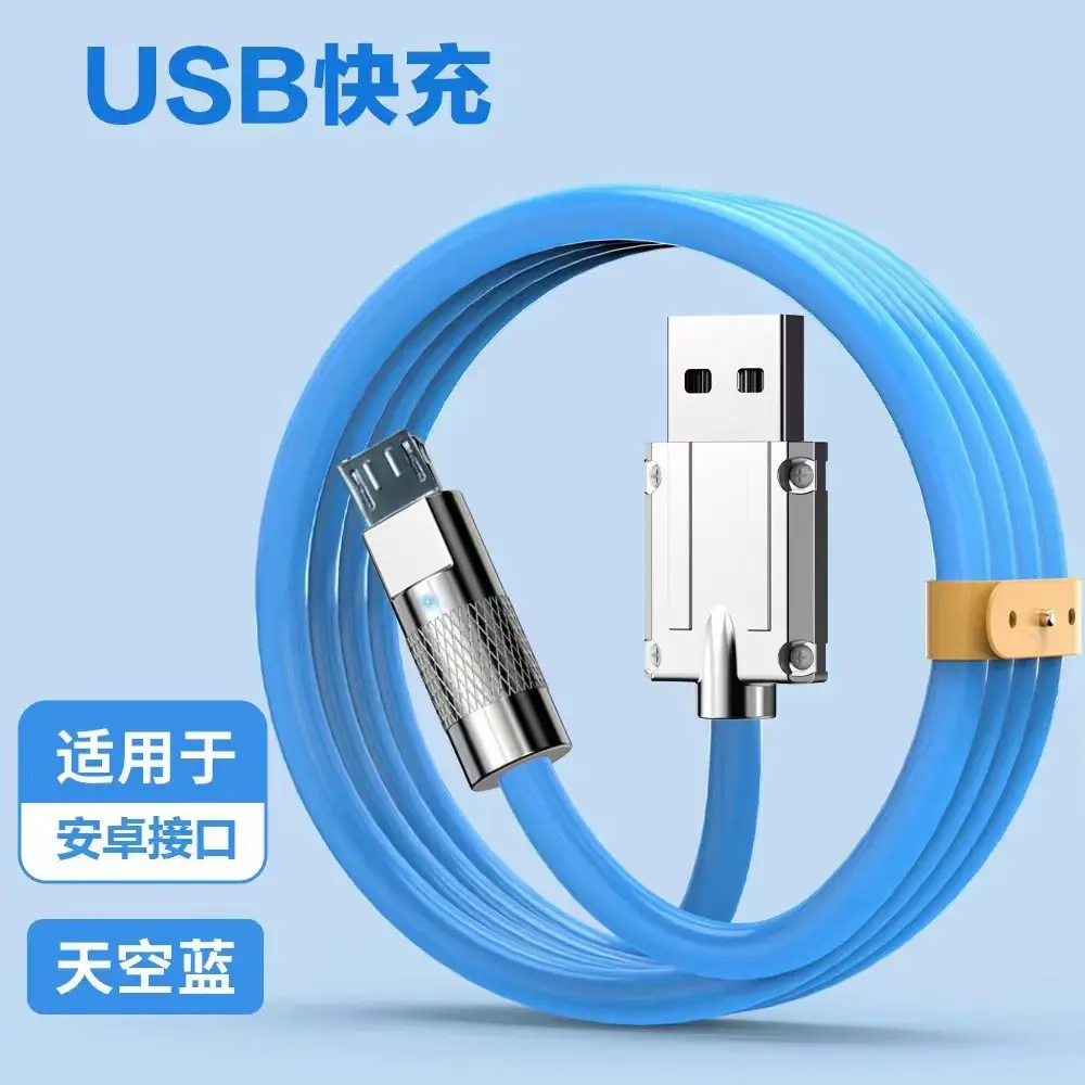 Apple Type-C Cable 6A Fast Charging Metal Zinc Alloy - Image 5