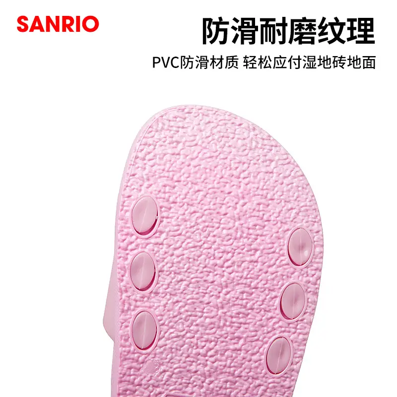 Sanrio Children's Slippers Summer Indoor Home Non-slip New Girls Sandals Student Dormitory Outer Wear Beach Shoes - Image 5