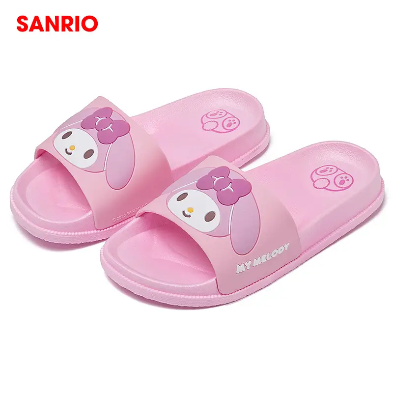 Sanrio Children's Slippers Summer Indoor Home Non-slip New Girls Sandals Student Dormitory Outer Wear Beach Shoes - Image 6