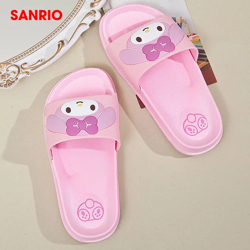 Sanrio Children's Slippers Summer Indoor Home Non-slip New Girls Sandals Student Dormitory Outer Wear Beach Shoes — feature 20