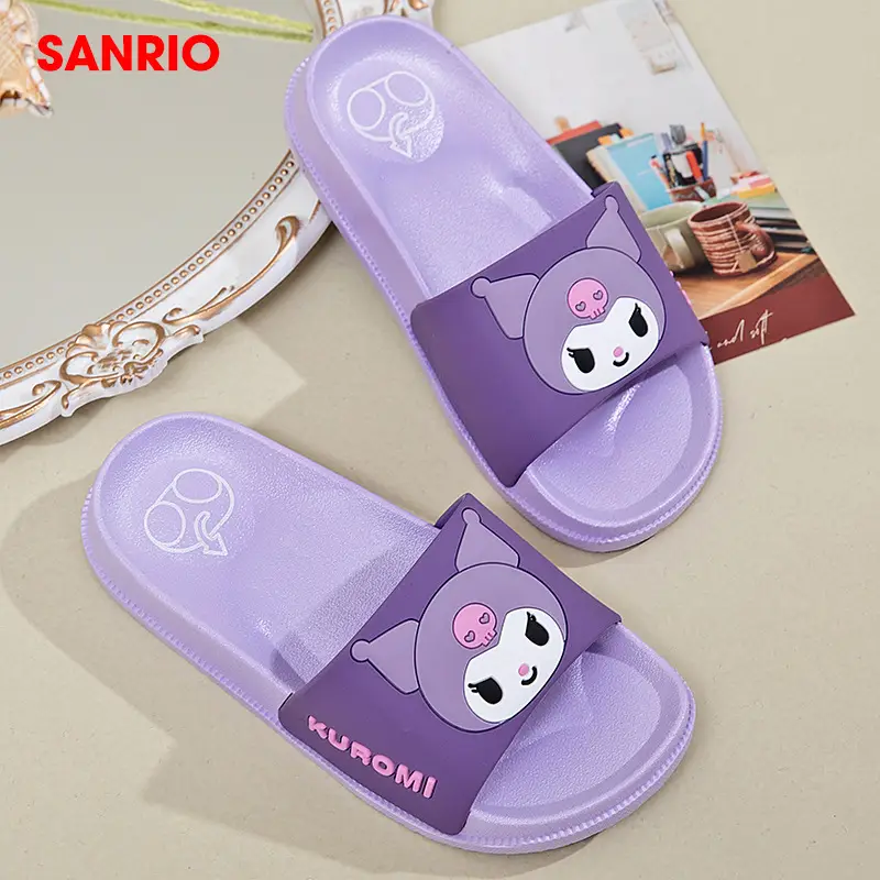 Sanrio Children's Slippers Summer Indoor Home Non-slip New Girls Sandals Student Dormitory Outer Wear Beach Shoes — feature 23