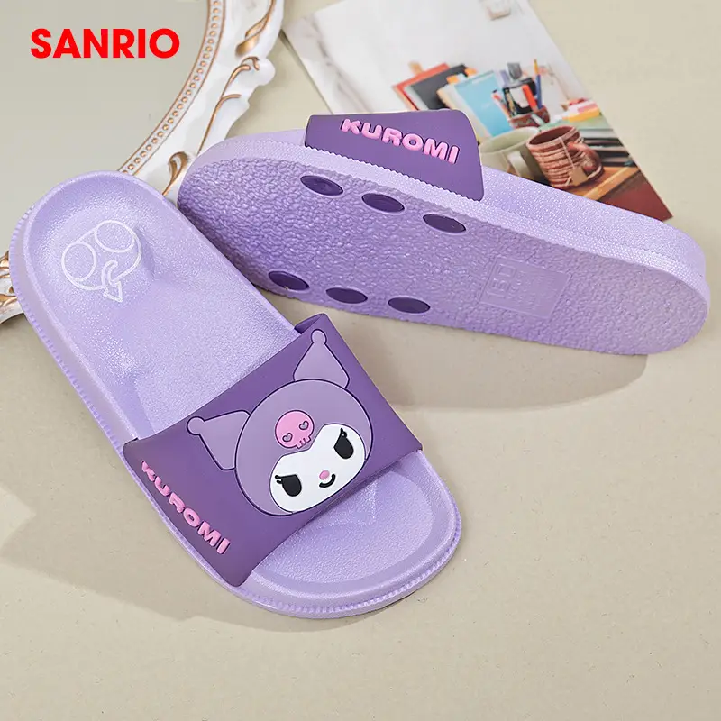 Sanrio Children's Slippers Summer Indoor Home Non-slip New Girls Sandals Student Dormitory Outer Wear Beach Shoes — feature 24