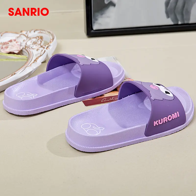 Sanrio Children's Slippers Summer Indoor Home Non-slip New Girls Sandals Student Dormitory Outer Wear Beach Shoes — feature 27