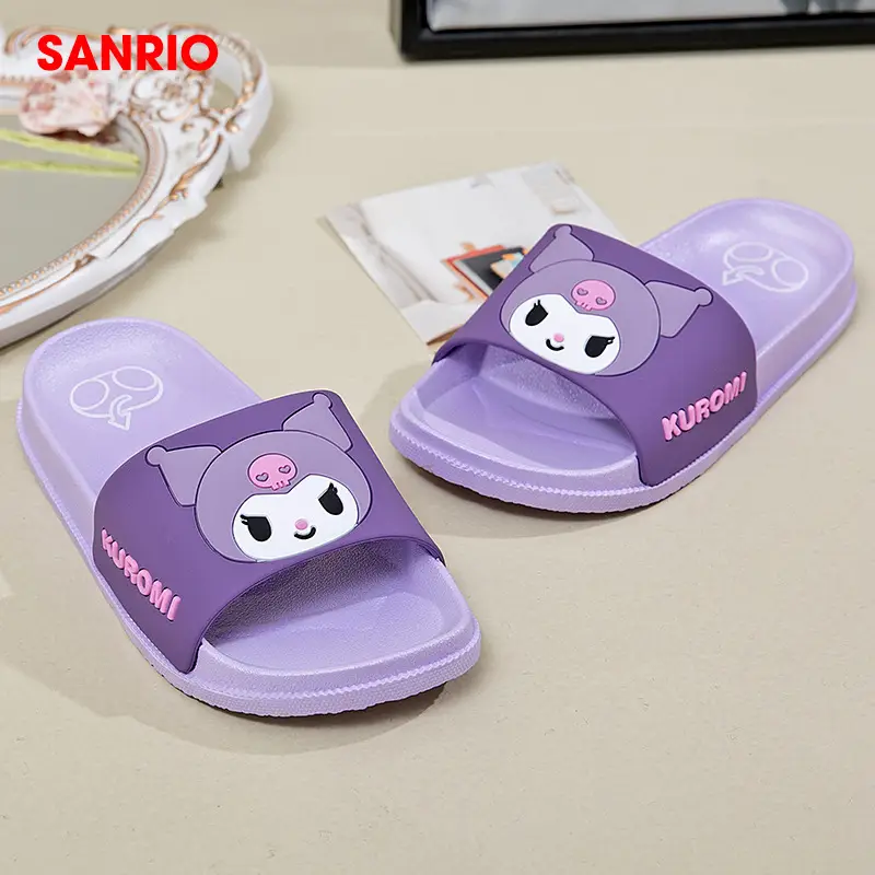 Sanrio Children's Slippers Summer Indoor Home Non-slip New Girls Sandals Student Dormitory Outer Wear Beach Shoes — feature 28