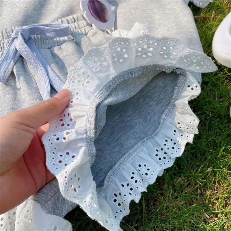 Girls Cotton Shorts Set Summer 2023 — feature 11