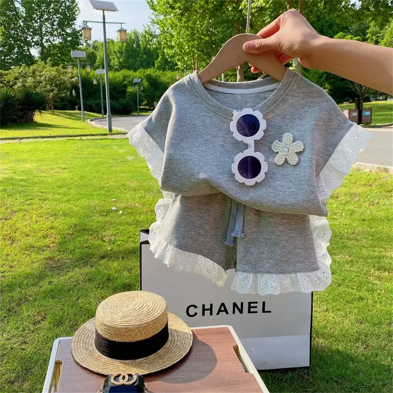 Girls Cotton Shorts Set Summer 2023 — feature 3