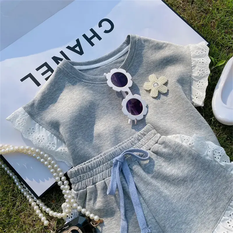 Girls Cotton Shorts Set Summer 2023 — feature 5