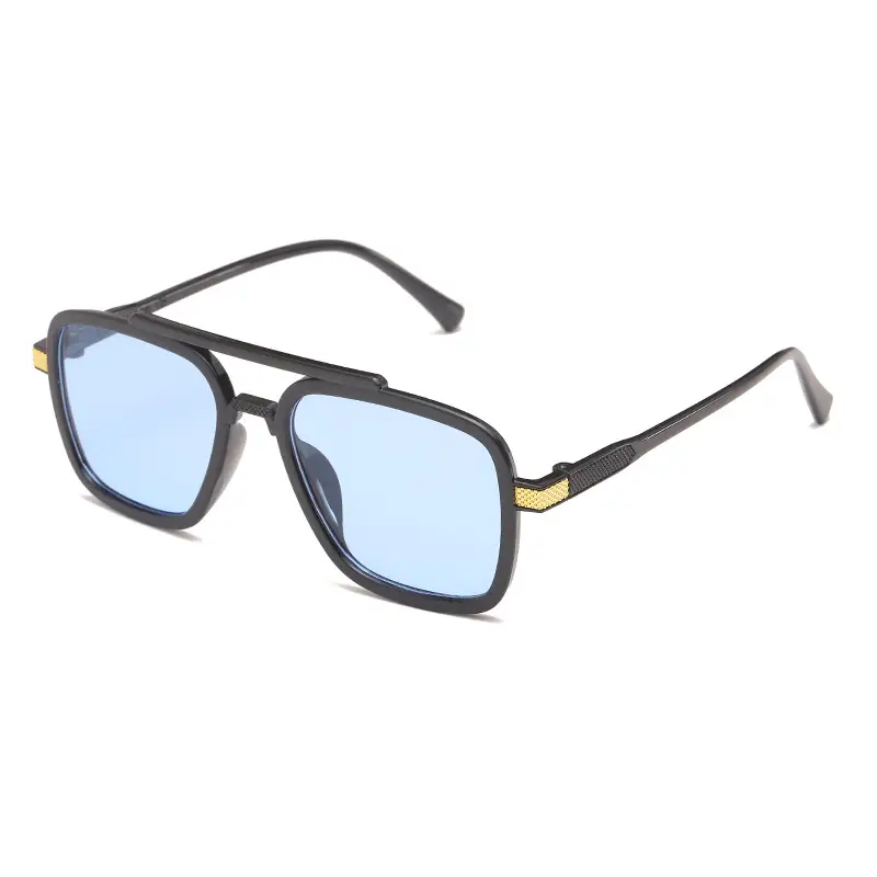 2023 Marvel Double Bridge Sunglasses Brown Anti-Blue Light - Image 3