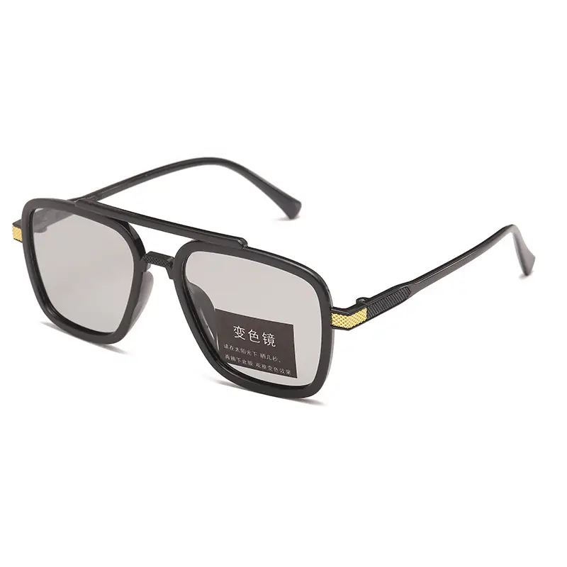 2023 Marvel Double Bridge Sunglasses Brown Anti-Blue Light - Image 5