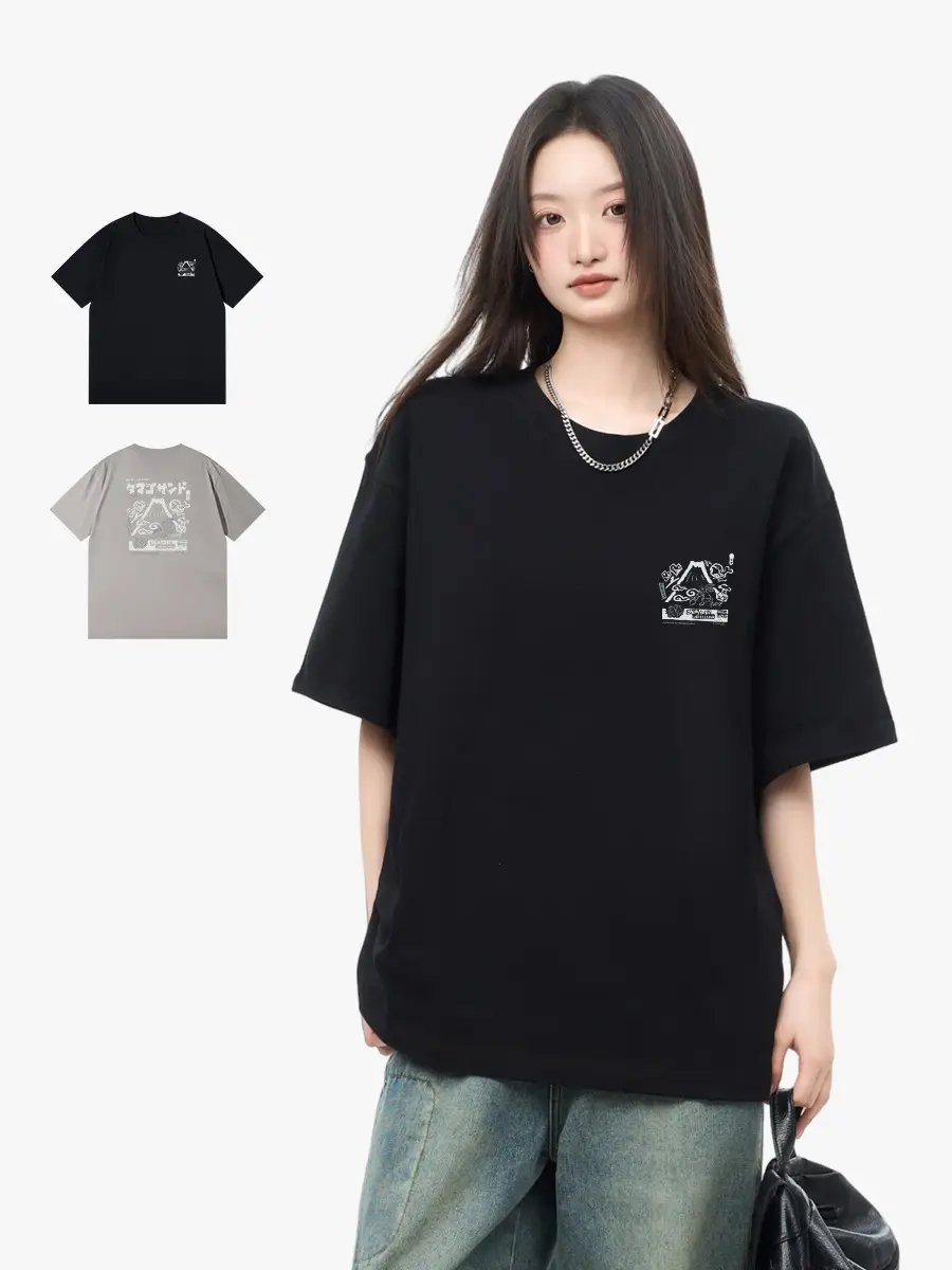 Women Printed T-Shirt Green 2023 Summer Casual - Image 11