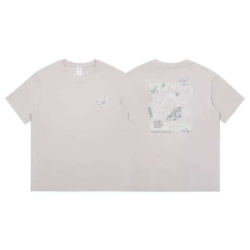 Women Printed T-Shirt Green 2023 Summer Casual - Image 3