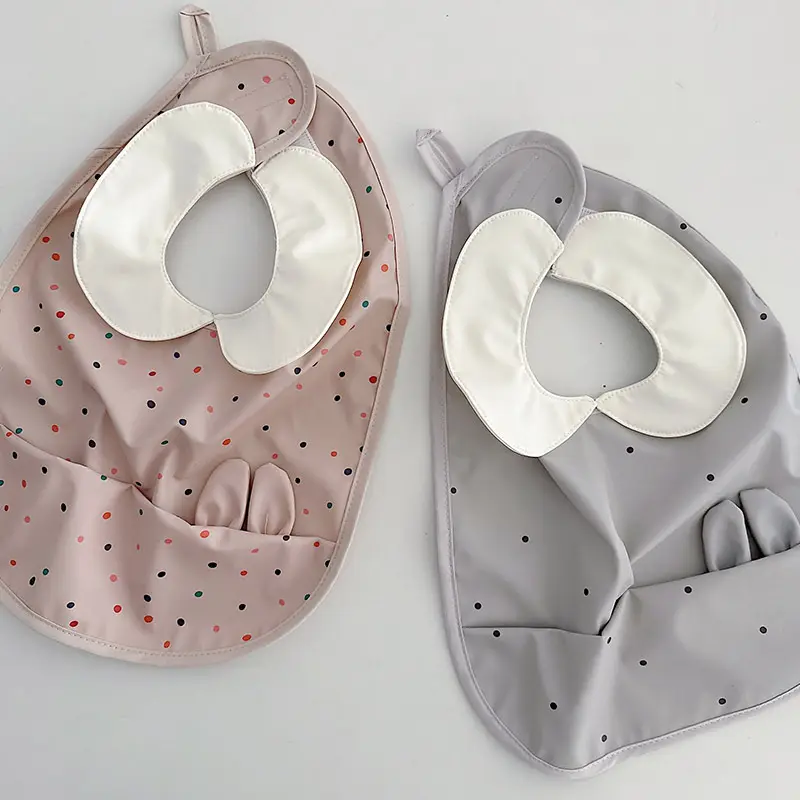 Waterproof Korean Style Baby Bib Doll Collar Anti-Dirty - Image 4